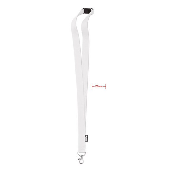 LANY RPET Eco-Friendly RPET Lanyard with Safety Breakaway - GiftRetail MO6100