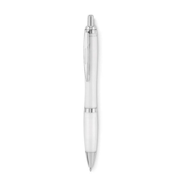 RIO RPET Eco-Friendly RPET Push Button Blue Ink Pen - GiftRetail MO6409