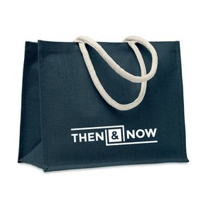 AURA Eco-Friendly Jute Beach Bag with Cotton Handles