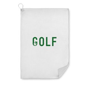 TOWGO Ręcznik golfowy RPET z klipsem - GiftRetail MO6526