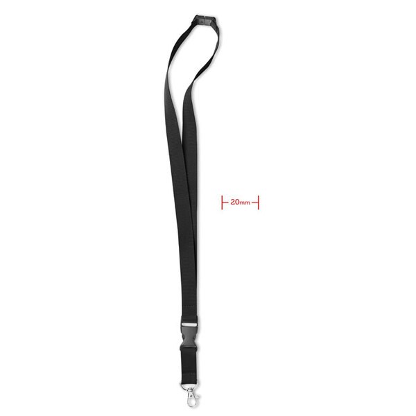 LANY Smycz z metalowym zaczepem - GiftRetail MO8595