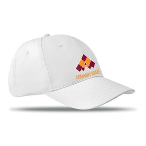 BASIE Czapka baseballowa 6 paneli - GiftRetail MO8834