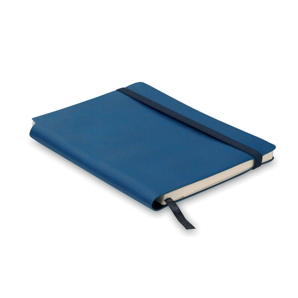 SOFTNOTE Eco-Friendly PU Leather A5 Notebook with Bookmark - GiftRetail MO9108