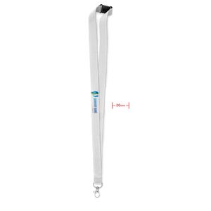 PANY Smycz z Metalowym Hakiem i Bezpieczeństwem 20 mm - GiftRetail MO9354