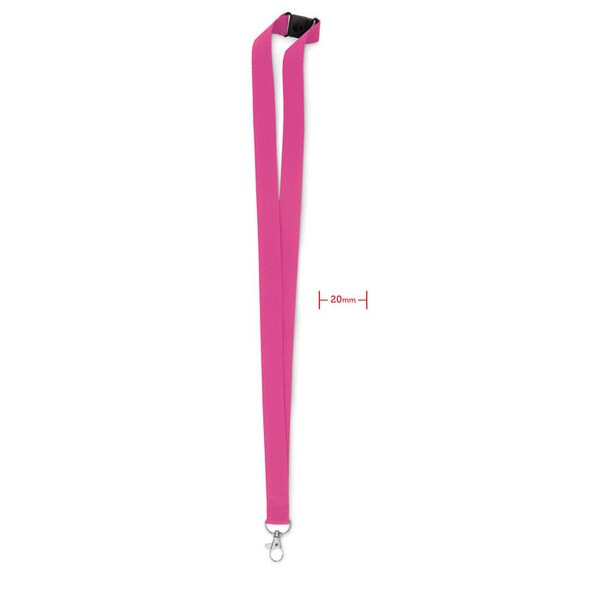 PANY Smycz z Metalowym Hakiem i Bezpieczeństwem 20 mm - GiftRetail MO9354
