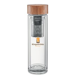 BATUMI GLASS Butelka szklana 400ml