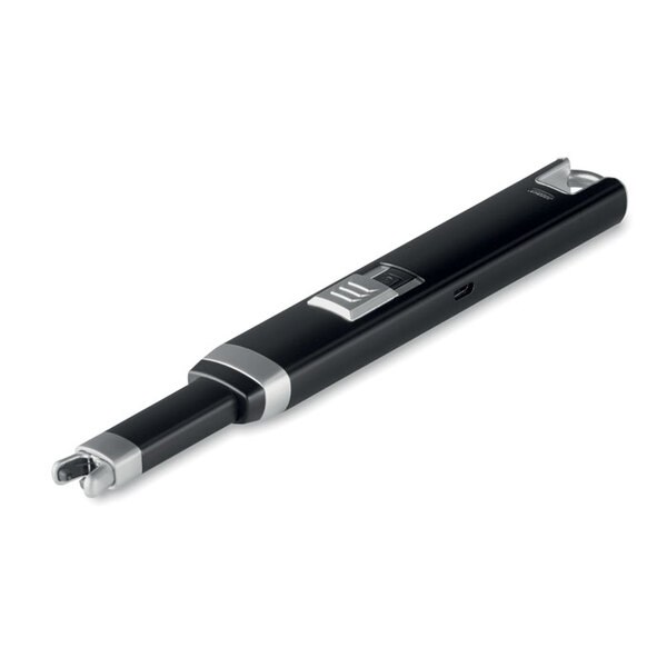 FLASMA PLUS Large USB Rechargeable Arc Lighter - GiftRetail MO9651