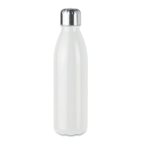 ASPEN GLASS Eco-Friendly 650ml Glass Bottle with Steel Lid - GiftRetail MO9800