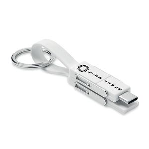KEY C Brelok z kablem ładującym 4w1 - GiftRetail MO6820
