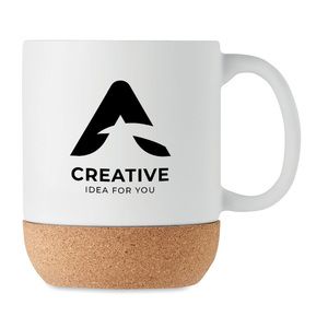 MATT Ceramiczny kubek z korkiem