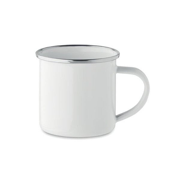 Vintage Enamel Sublimation Mug - 200ml - GiftRetail MO2202