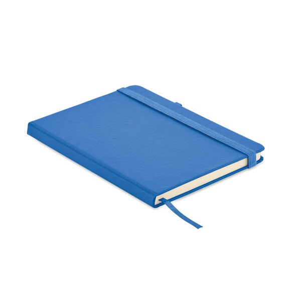 ARPU Eco-Friendly Recycled Leather A5 Notebook with Pen Holder - GiftRetail MO6835