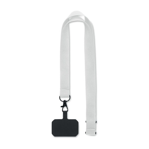 AMESTE Polyester Phone Holder Lanyard with Safety Buckle - GiftRetail MO2120