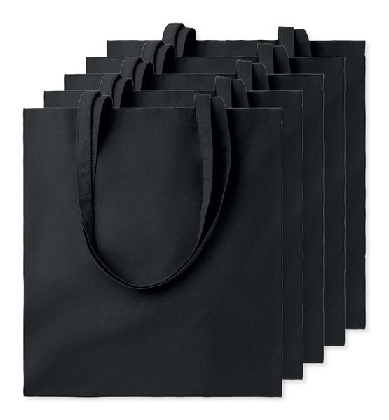 Zestaw 5 szt. GiftRetail MO9268 - COTTONEL COLOUR + Torba na zakupy