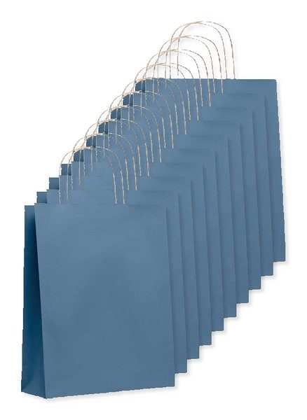 Zestaw 10 szt. GiftRetail MO6173 - PAPER TONE M Średnia prezentowa torba