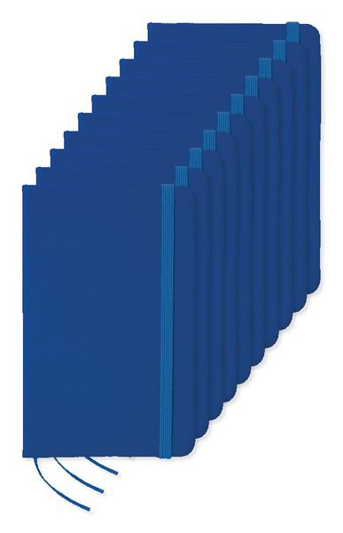Pack of 100 GiftRetail MO1800 - NOTELUX Premium A6 Notebook with Hard PU Cover