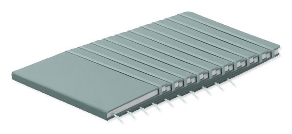 Pack of 10 GiftRetail MO1804 - ARCONOT Premium A5 Notebook with Elastic Closure