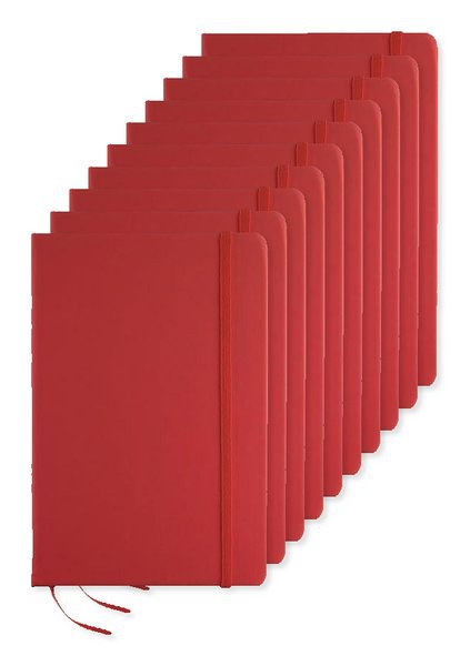 Zestaw 10 szt. GiftRetail AR1804 - ARCONOT Notes A5, 96 kartek