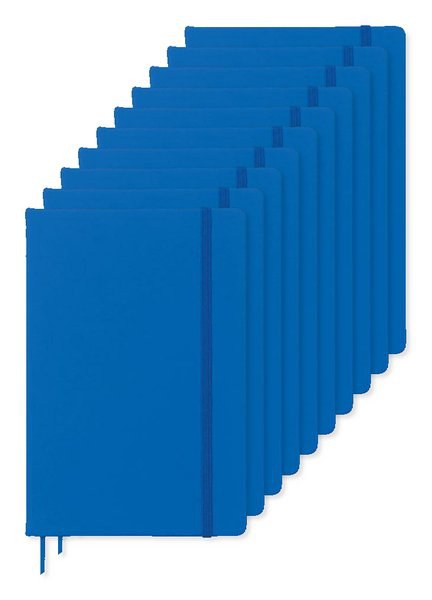 Pack of 100 GiftRetail AR1804 - ARCONOT A5 Hardcover Notebook with Elastic Strap