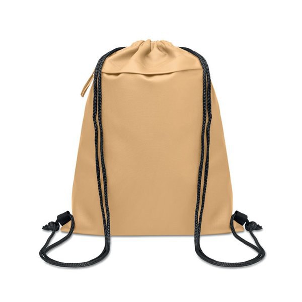 BANGKOK BAG Drawstring bag in 600D RPET - GiftRetail MO2639