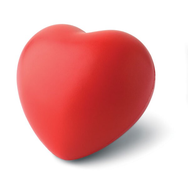 LOVY Stress Relief Heart-Shaped PU Foam Squeeze Toy - GiftRetail IT3459