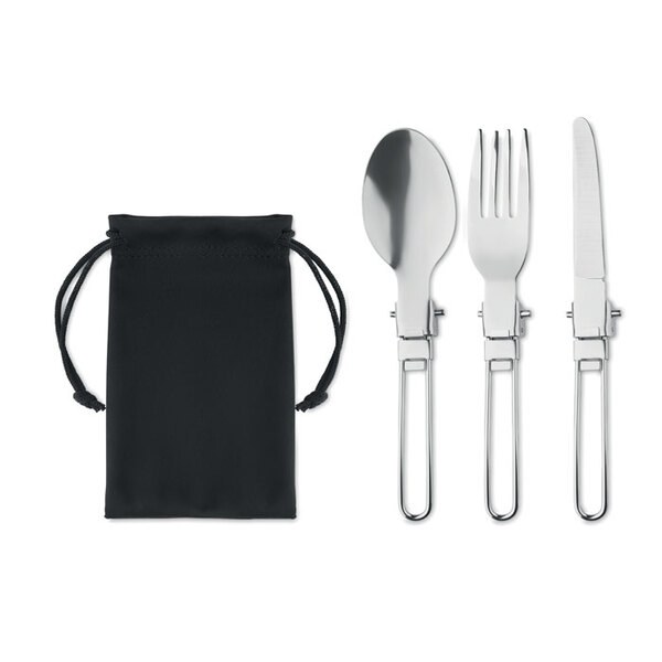 STAPI SET Zestaw sztućców kempingowych - GiftRetail MO6359