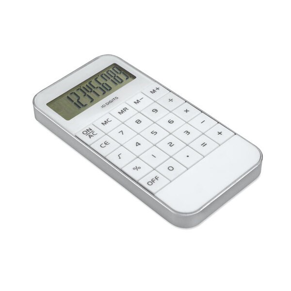 ZACK Compact 10-Digit Display Calculator with Battery - GiftRetail MO8192