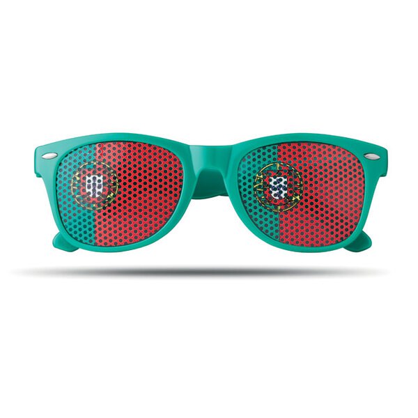 FLAG FUN Patriotic Country Flag Lens Sunglasses - GiftRetail MO9275