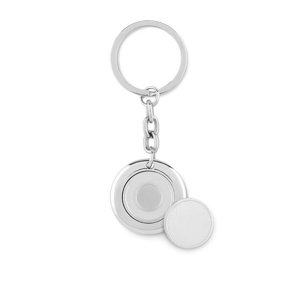 FLAT RING Brelok z żetonem - GiftRetail MO9289