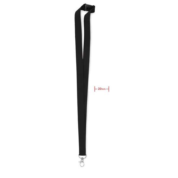 PANY Premium 20mm Lanyard with Metal Hook & Safety Breakaway - GiftRetail MO9354