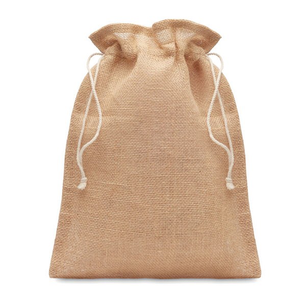 JUTE SMALL Torebka prezentowa z juty - GiftRetail MO9928