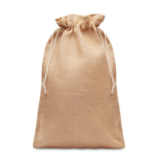 JUTE LARGE Torba prezentowa z juty 30x47cm - GiftRetail MO9930