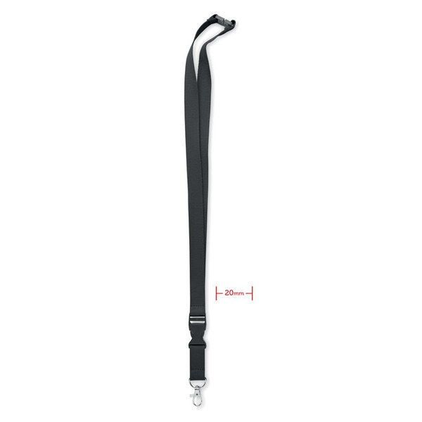 LANNYCOT Smycz  bawełniana 20mm - GiftRetail MO6708