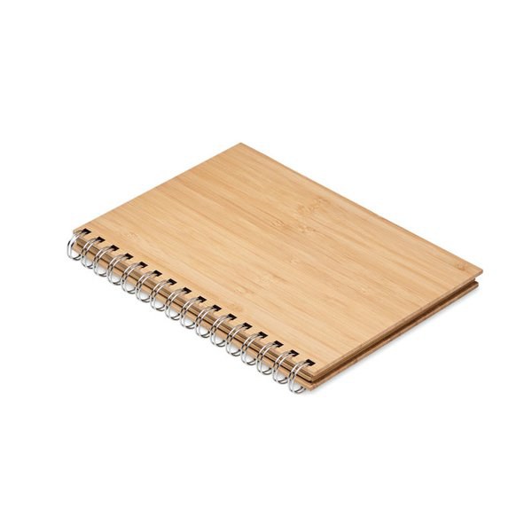 BRAM Bambusowy notatnik A5 - GiftRetail MO6790