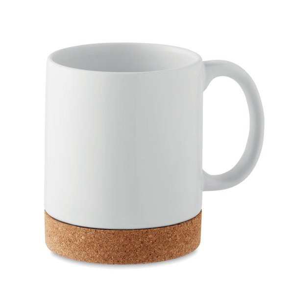 KAROO SUBLIM Kubek z korkiem do sublimacyji - GiftRetail MO2102