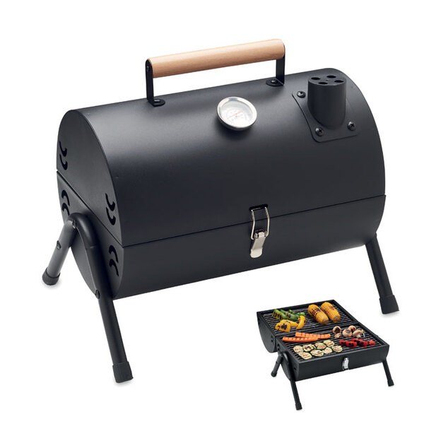 CHIMEY Przenośny grill z kominem - GiftRetail MO2160