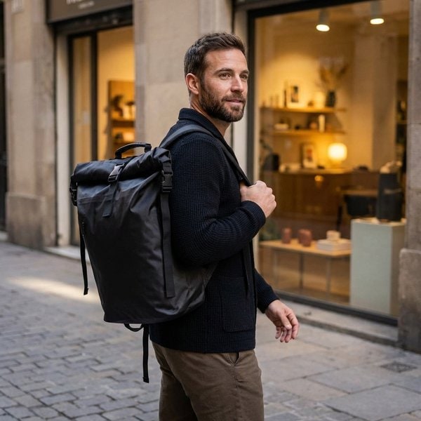 SCUBAROLL Wodoodporna torba RPET rolltop - GiftRetail MO2181