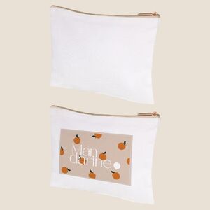 Goya 50063 - Polyester Toilet Bag with Cotton Look POLY