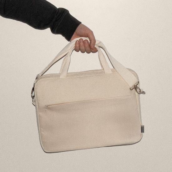Recycled Cotton Conference Bag with Handles PAMBA