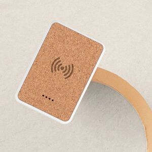 Goya 53551 - Power bank z korka, 5000 mAh, bezprzewodowy, USB, typ C AURA