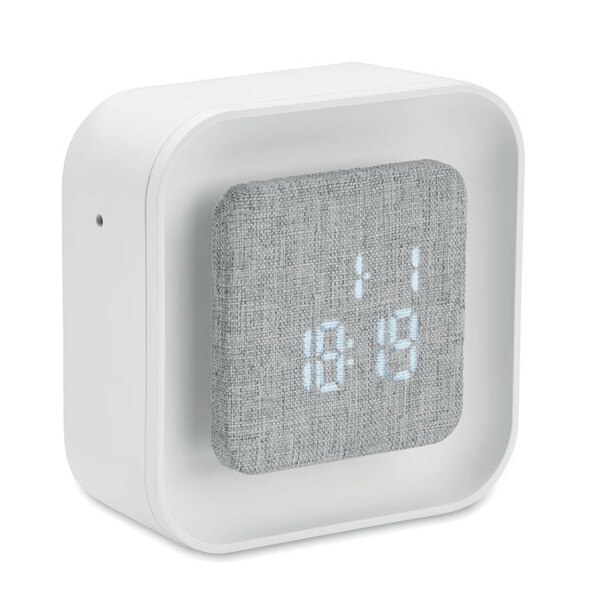 LUCE Budzik ABS/RPET z recyklingu - GiftRetail MO2299