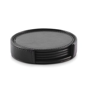 POSA SET Zestaw 4 podkładek PU - GiftRetail MO2615