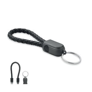 FAULETI LOOP Brelok z kablem USB-C - GiftRetail MO2647
