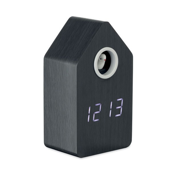 CUCKOO BIRD Budzik z kukułką z płyty MDF - GiftRetail MO2731
