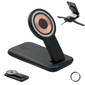 PENDOLESS Bezprzew. ładowarka 3 w 1, 15W - GiftRetail MO2749