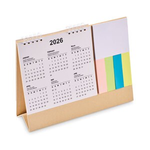 CALENDOO Kalendarz biurkowy z notesem - GiftRetail MO2756