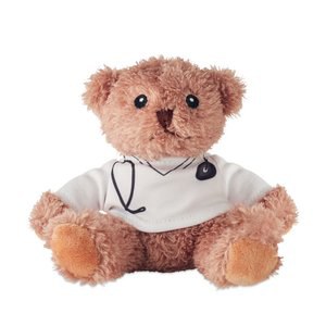 DOC Pluszowy miś lekarz - GiftRetail MO2838