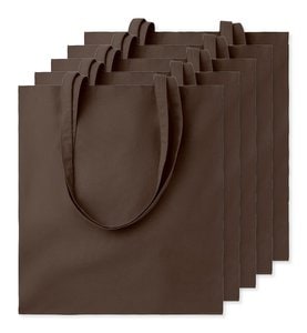 Zestaw 5 szt. GiftRetail MO9268 - COTTONEL COLOUR + Torba na zakupy