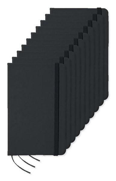 Zestaw 10 szt. GiftRetail MO1800 - NOTELUX Notatnik A6 w linie