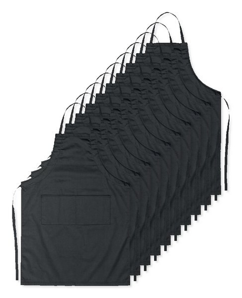 Zestaw 100 szt. GiftRetail MO8441 - FITTED KITAB Fartuch kuchenny regulowany